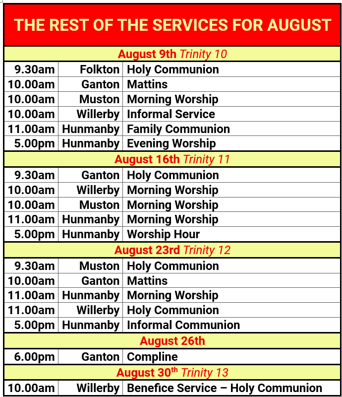 monthly services