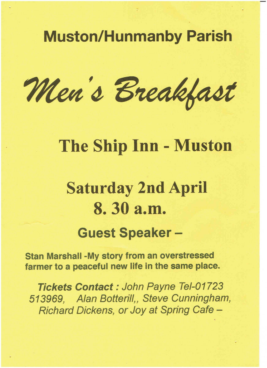 All Saints Church Hunmanby Spring Cafe